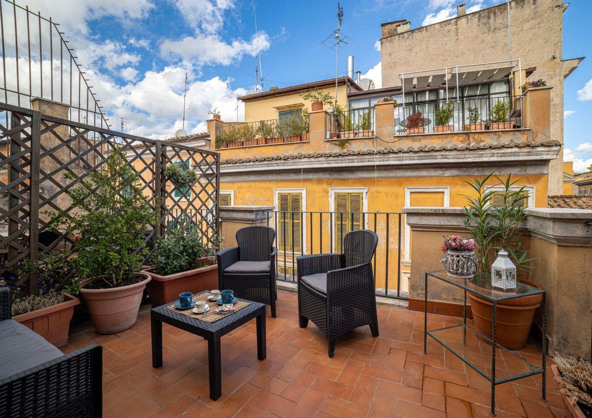 Tiberina Rooftop Trastevere Rome Buitenkant foto